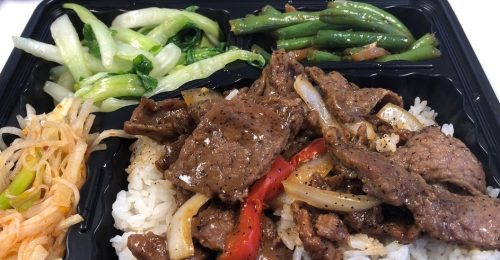 04/07 Mongolian Beef Bento (San Mateo)